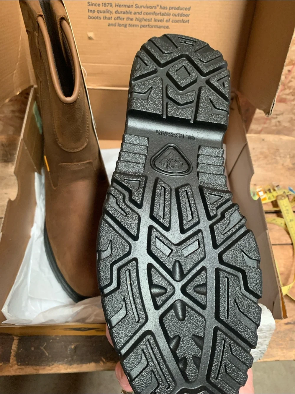 Boots NWT Herman Survivers